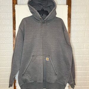 Carhartt Vintage Hoodie Men's XL Gray Pullover Sweater